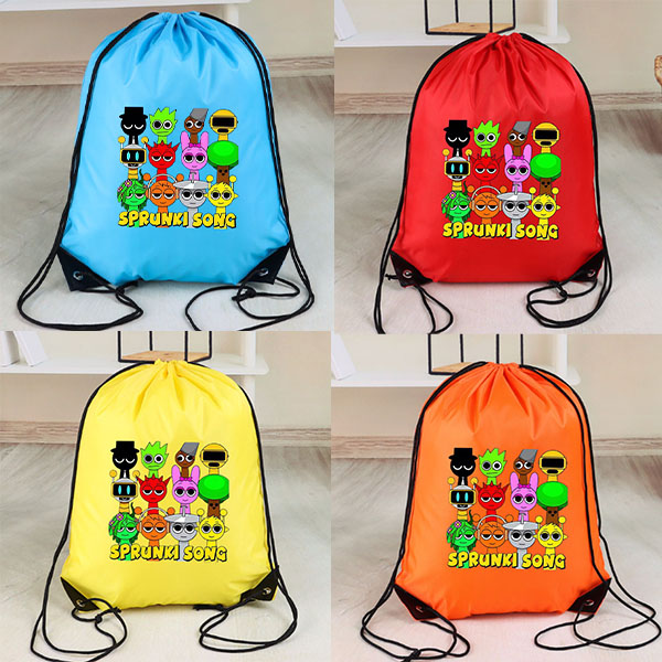 Outdoor Sport Backpack - กระเป๋าเชือกรูดสปรุนกี้กระเป๋าเป้สะพายหลังกันน้ำสำหรับเดินทาง กระเป๋าใส่บาสเก็ตบอล ของขวัญวันเกิด