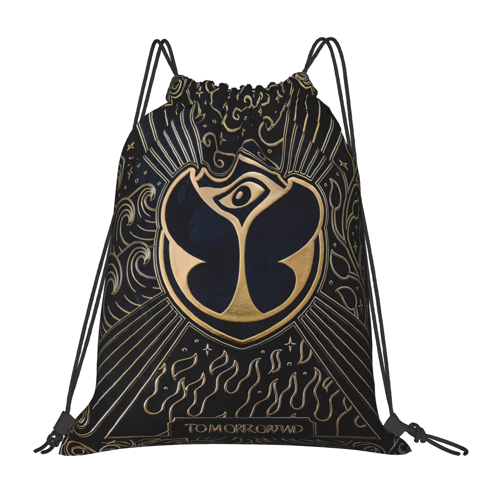 Outdoor Sport Backpack - กระเป๋าเป้สะพายหลังแบบมีเชือกผูกของทอมอร์โมลด์แลนด์ กระเป๋าใส่ของสำหรับออกกำลังกาย กันน้ำ สำหรับโยคะ