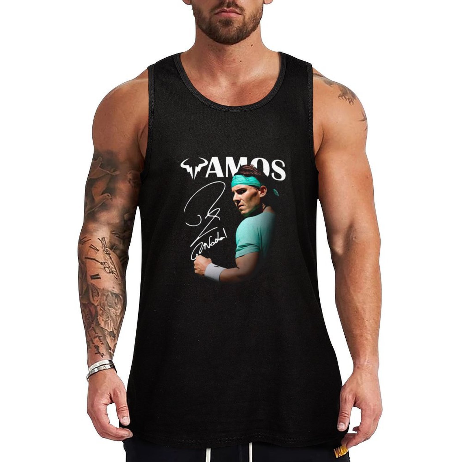 Outdoor Sport Usa - เสื้อกล้าม Vamos Rafa Signal Tennis Sport