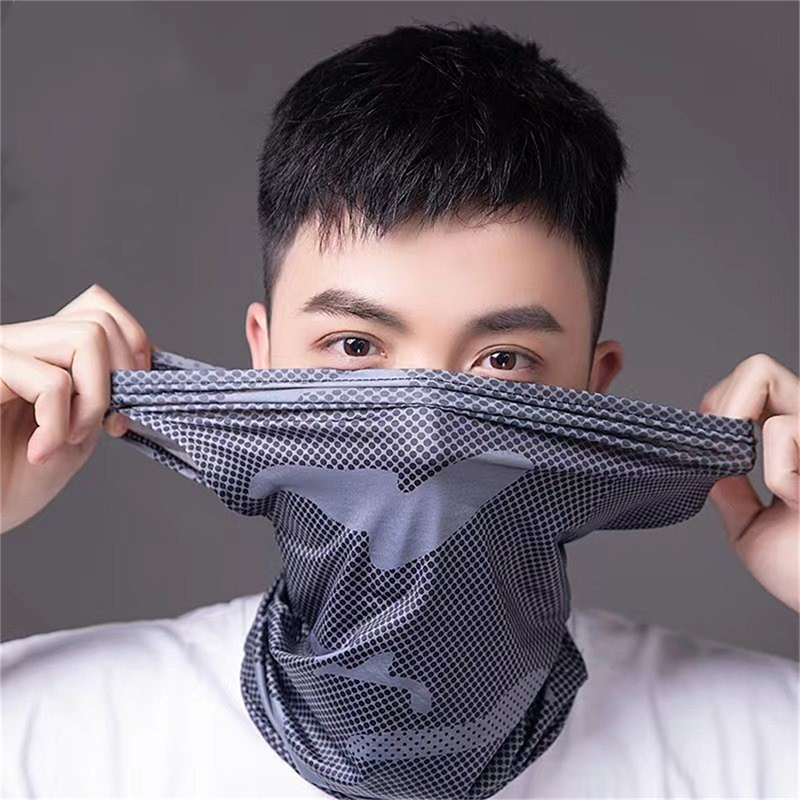 Outdoor Sport Hose - ป้องกันรังสียูวีผ้าไหมน้ําแข็งหน้าปกคอหลอดกีฬากลางแจ้งผ้าพันคอผ้าพันคอระบายอากาศเดินป่าผ้าพันคอคอสนับแข้งผ้าพันคอ