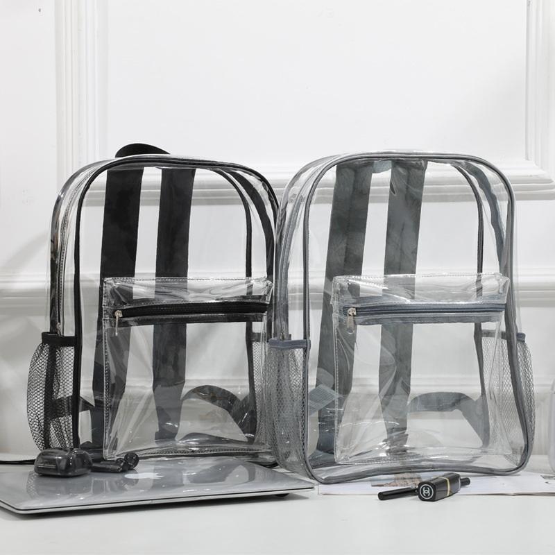 Outdoor Sport Backpack - ขายร้อน กระเป๋าเป้สะพายหลัง PVC ใส สำหรับกีฬากลางแจ้ง ฟิตเนส