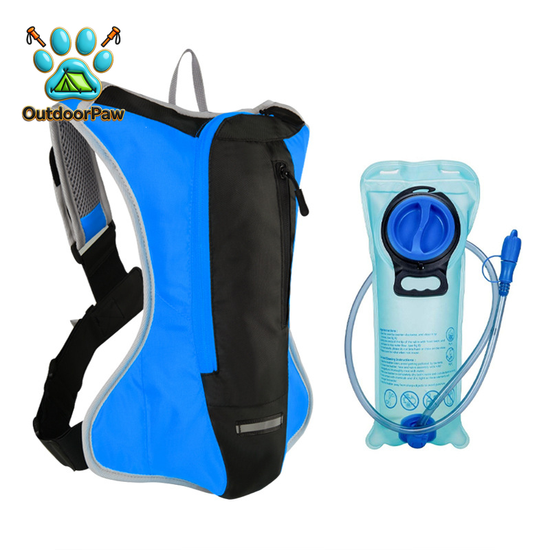 Outdoor Sport Backpack - กระเป๋าเป้สะพายหลังความจุขนาดใหญ่ ระบายอากาศได้ดี กระเป๋าใส่น้ำสำหรับขี่มอเตอร์ไซค์วิบาก กีฬากลางแจ้ง ปั่นจักรยาน