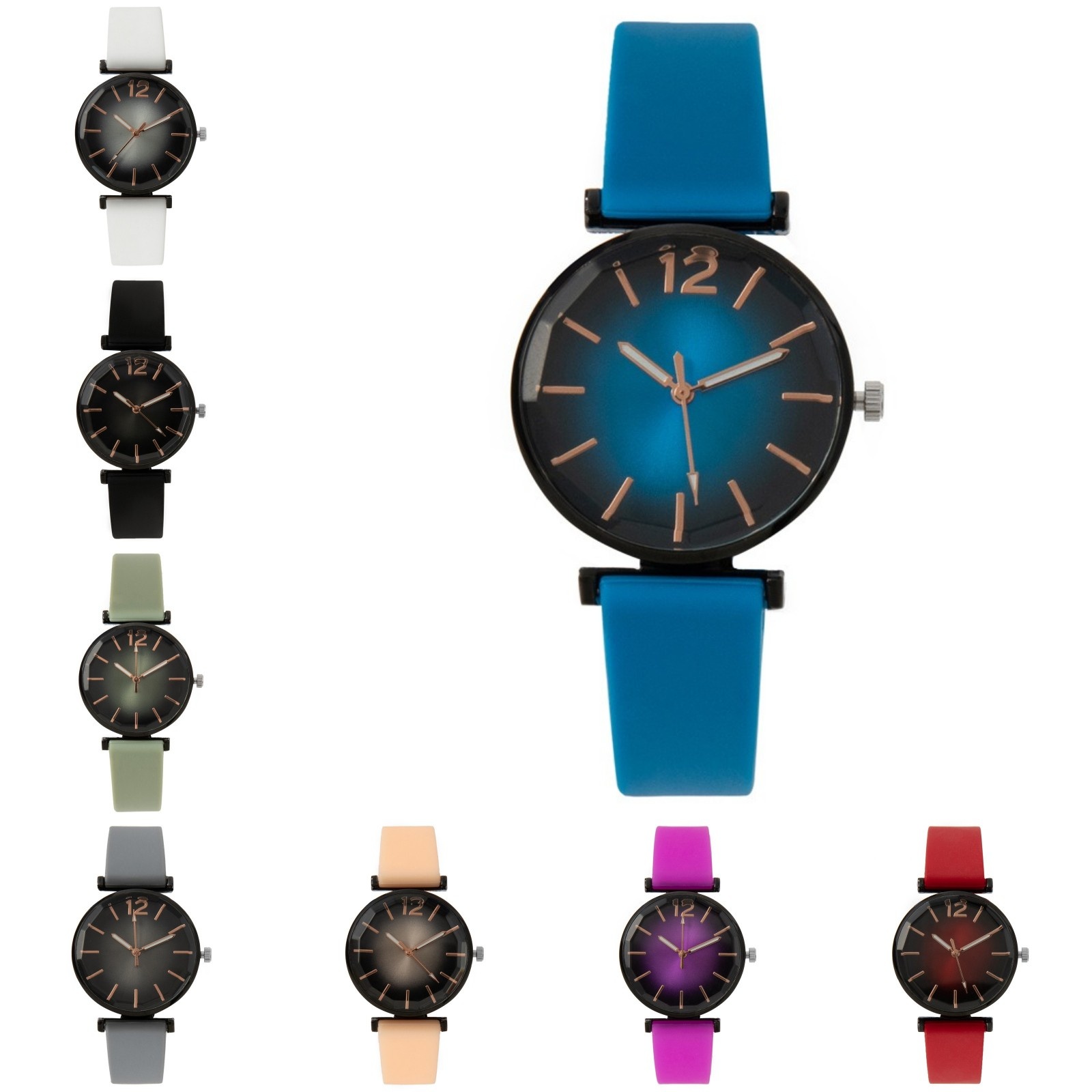 แฟชั่นผู้หญิงนาฬิกากีฬาสีดํา D - Outdoor Sport Watch บทวิจารณ์และราคา
