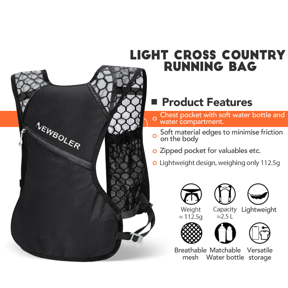 NEWBOLER กระเป๋าเป้สะพายหลังวิ - Trail Running Vest บทวิจารณ์และราคา