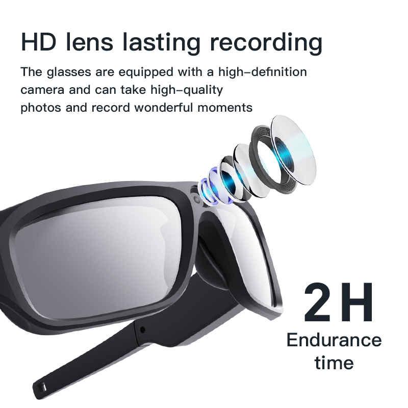 กล้องแว่นตาอัจฉริยะ 4K HD ขนาด - Outdoor Sport Activity บทวิจารณ์และราคา