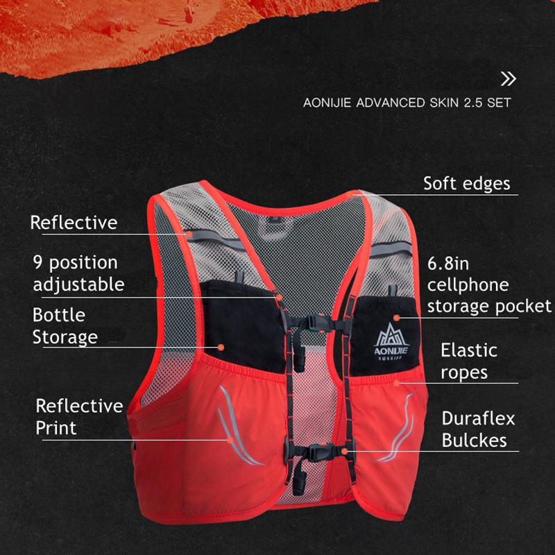 AONIJIE C932น้ำหนักเบากระเป๋าเ - Trail Running Vest บทวิจารณ์และราคา