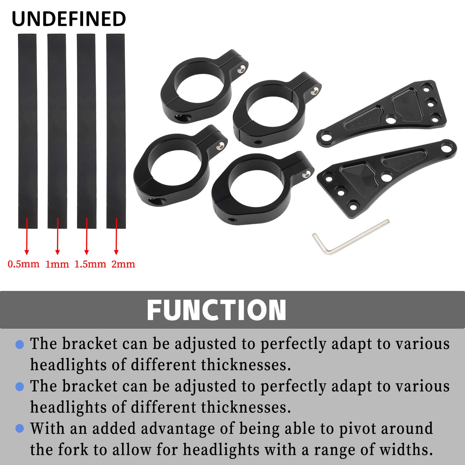 ตัวยึดไฟหน้า33มม.-58มม. ท่อส้อ - Outdoor Sport Hose บทวิจารณ์และราคา