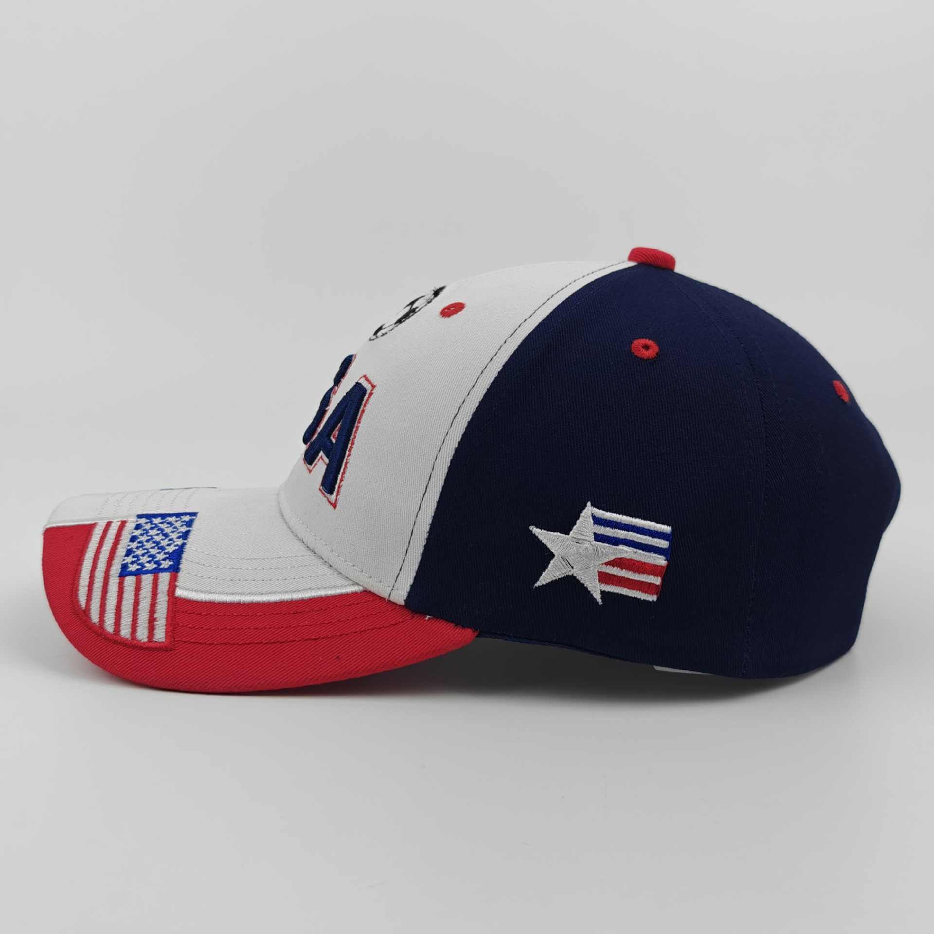 หมวกแก๊ปปักลายตัวอักษร USA สำห - Outdoor Sport Usa บทวิจารณ์และราคา