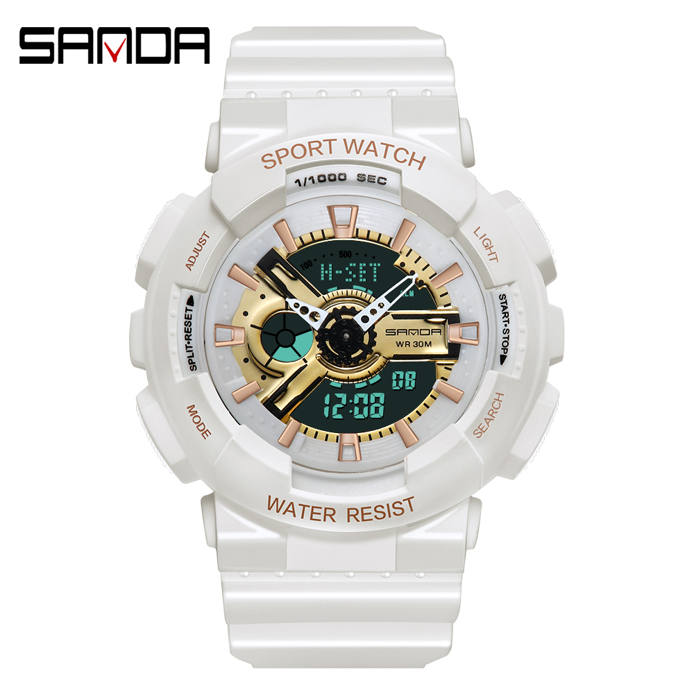 แฟชั่น Sanda แบรนด์กีฬากลางแจ้ - Outdoor Sport Watch บทวิจารณ์และราคา