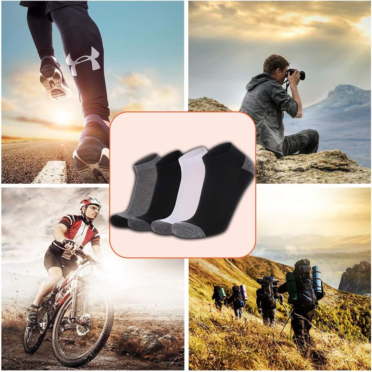 10 คู่คุณภาพสูงผู้ชายกีฬาฟิตเน - Outdoor Sport Hose บทวิจารณ์และราคา