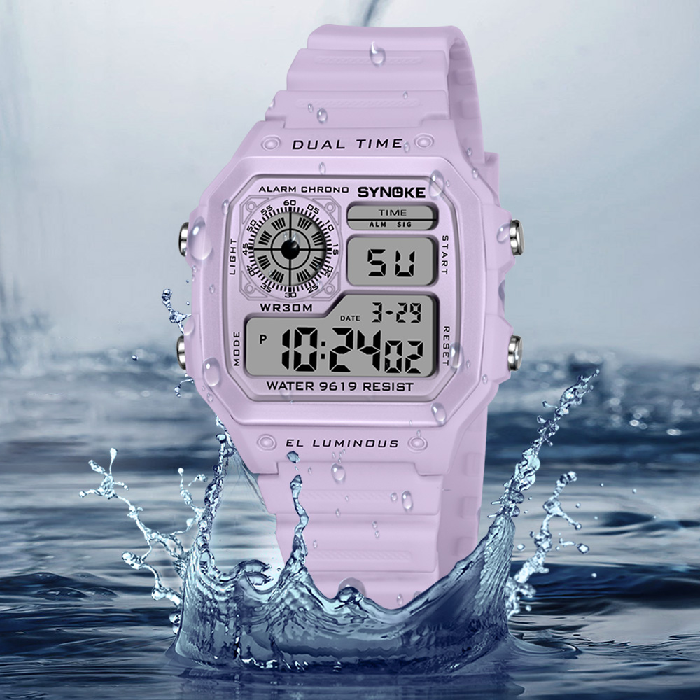 SYNOKE นาฬิกาดิจิตอล Lady กีฬา - Outdoor Sport Watch บทวิจารณ์และราคา