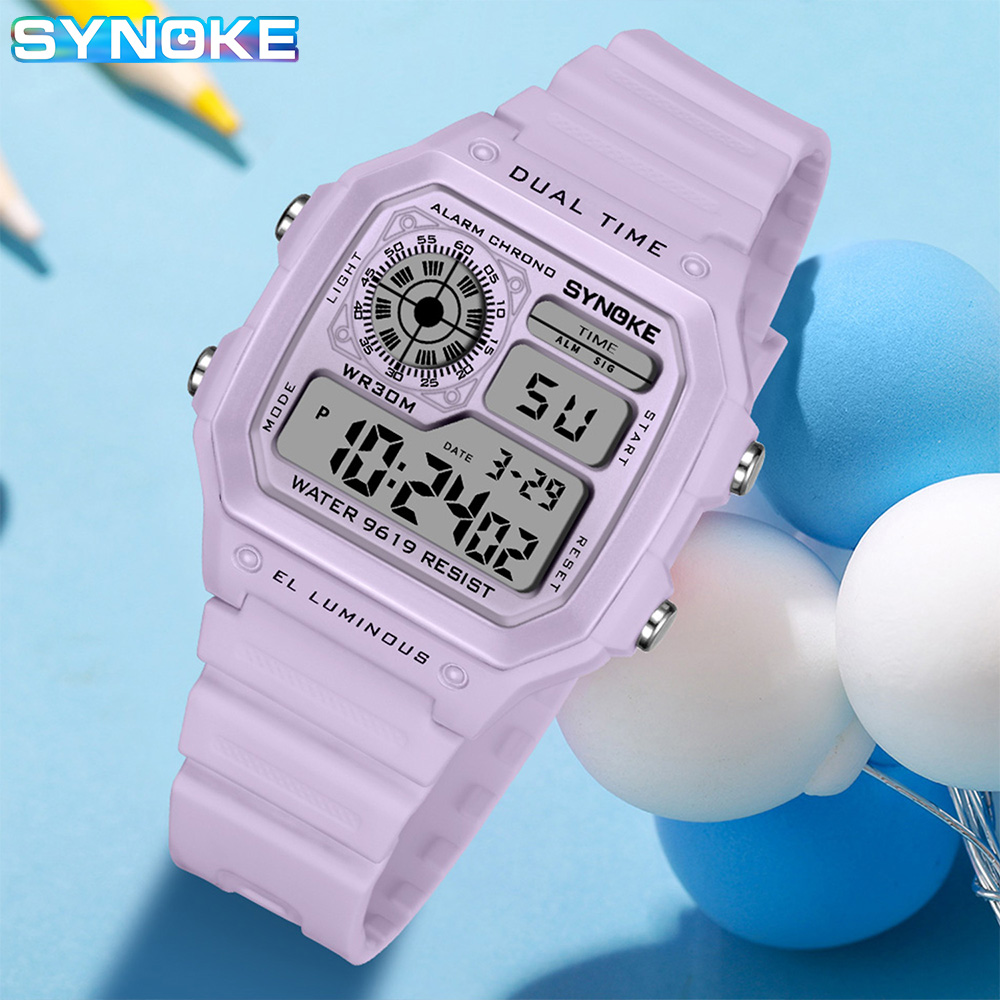 SYNOKE นาฬิกาดิจิตอล Lady กีฬา - Outdoor Sport Watch บทวิจารณ์และราคา