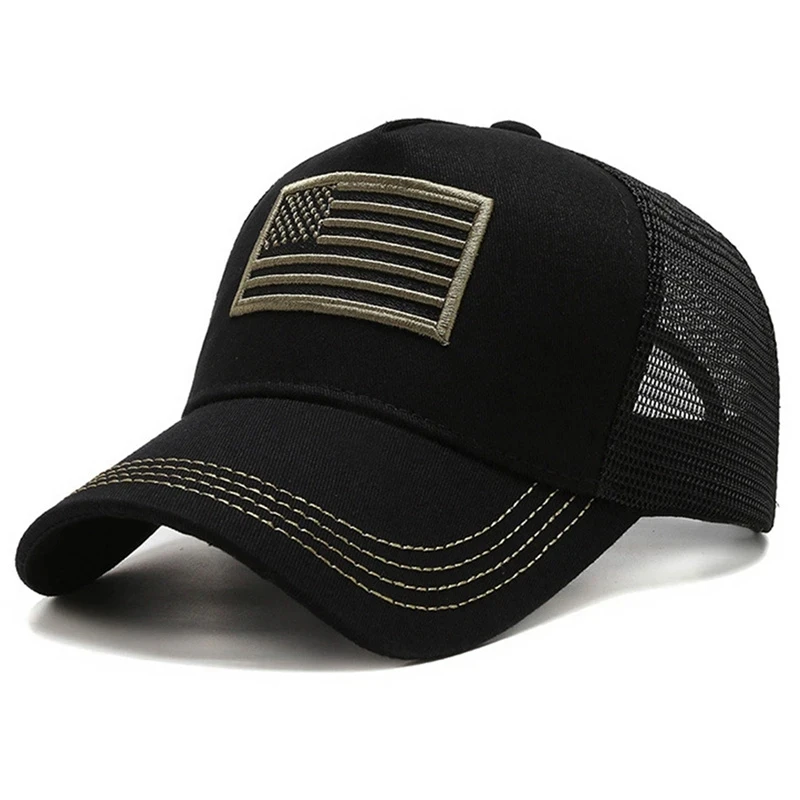 หมวกเบสบอลตาข่ายลายธงชาติสหรัฐ - Outdoor Sport Usa บทวิจารณ์และราคา