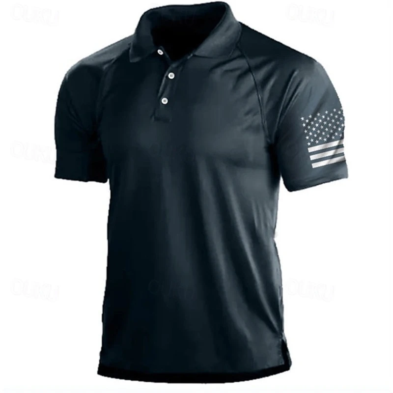 เสื้อโปโลลายธงชาติสหรัฐอเมริกา - Outdoor Sport Usa บทวิจารณ์และราคา