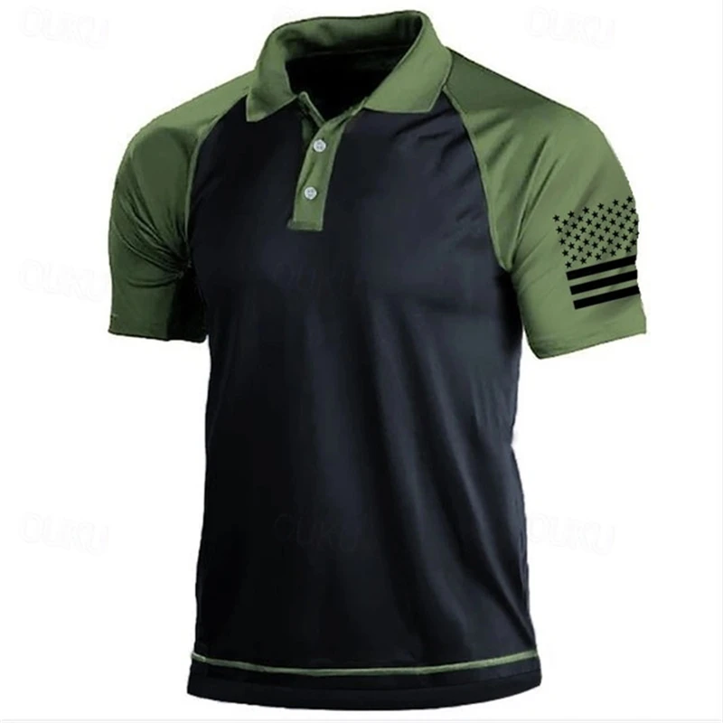 เสื้อโปโลลายธงชาติสหรัฐอเมริกา - Outdoor Sport Usa บทวิจารณ์และราคา