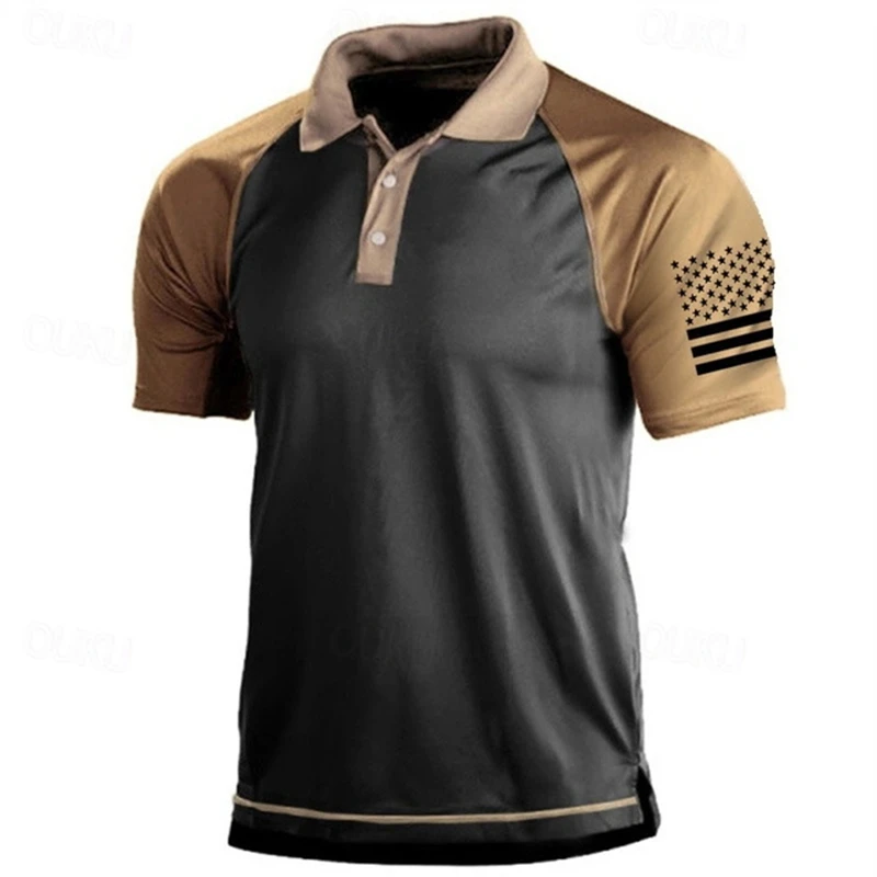 เสื้อโปโลลายธงชาติสหรัฐอเมริกา - Outdoor Sport Usa บทวิจารณ์และราคา