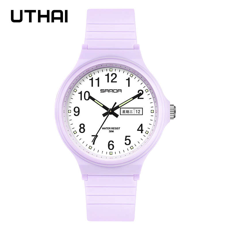 UTHAI L02 นาฬิกาผู้หญิงแฟชั่นเ - Outdoor Sport Watch บทวิจารณ์และราคา
