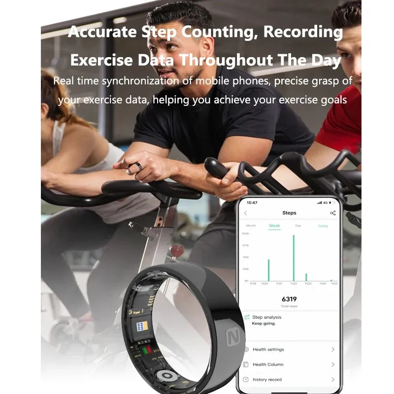 แหวนสมาร์ทเซรามิกดิจิตอล HY รุ - Outdoor Sport Activity บทวิจารณ์และราคา
