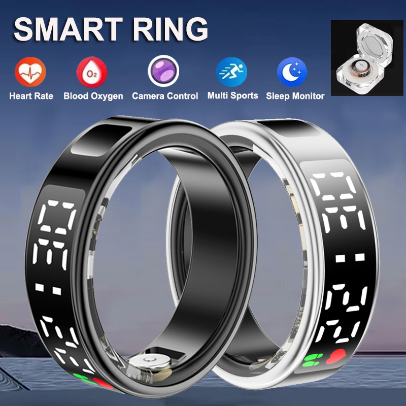 แหวนสมาร์ทฟิตเนส หน้าจอ LED แส - Outdoor Sport Activity บทวิจารณ์และราคา
