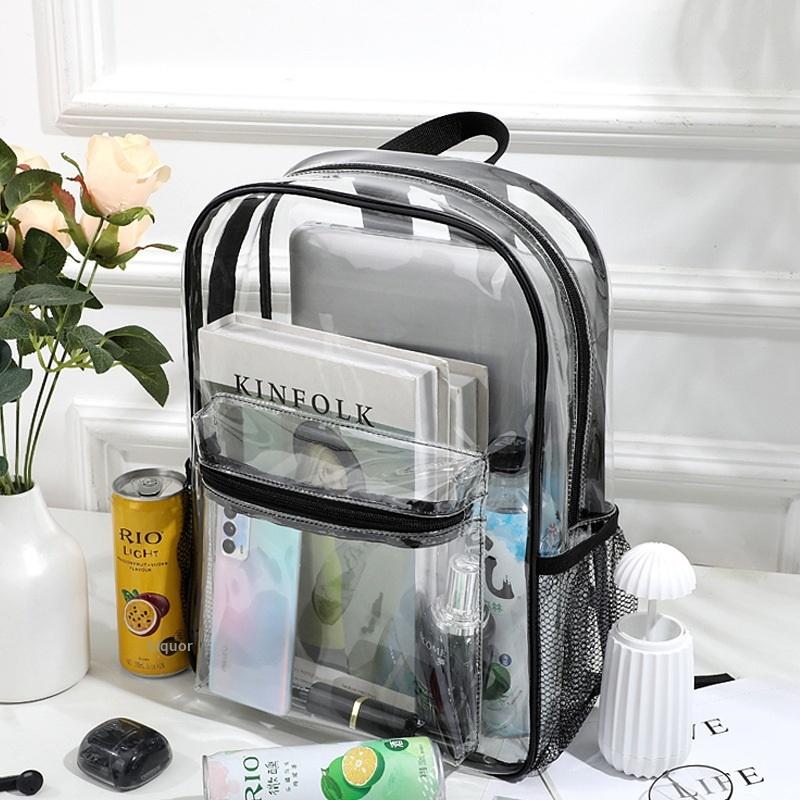 กระเป๋าเป้สะพายหลัง PVC ใสสำหร - Outdoor Sport Backpack บทวิจารณ์และราคา