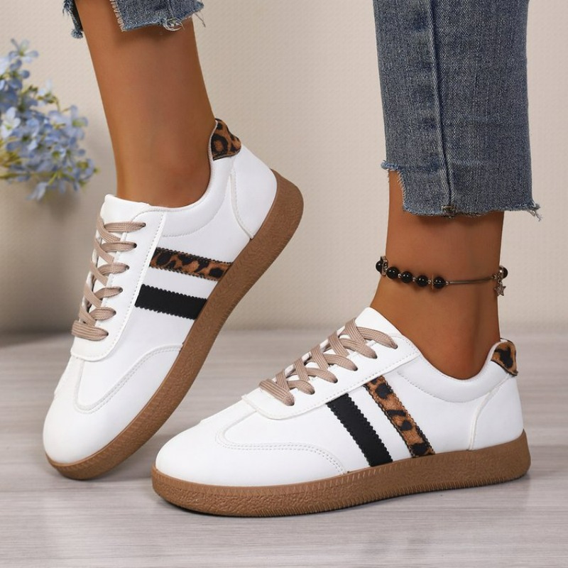 รองเท้าผ้าใบสีขาวแบบผูกเชือกสำ - Outdoor Sports Shoes บทวิจารณ์และราคา