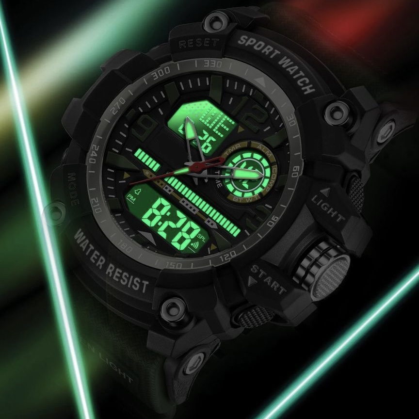 นาฬิกาสปอร์ต LED รุ่น 2100 จอแ - Outdoor Sport Watch บทวิจารณ์และราคา