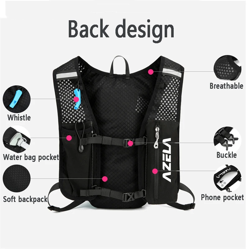 5L Running Hydration Vest กระเ - Trail Running Vest บทวิจารณ์และราคา